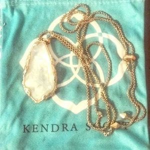 Kendra Scott Mother of Pearl necklace